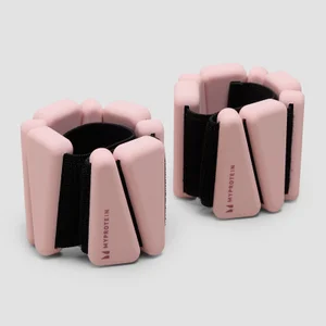 Myprotein Silikone Ankel-/Håndledsvægte i Taske (1lbs) - Blush - Colour Blush