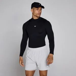MP Men's Training High Neck Long Sleeve Baselayer - Sort - Size M