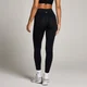 MP Dame Tempo Sømløs Scrunch Leggings - Sort