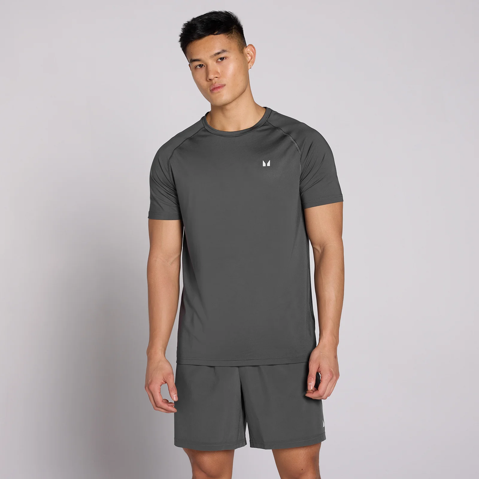 MP Men's Training Short Sleeve T-Shirt - Dark Grey - S Billede 1