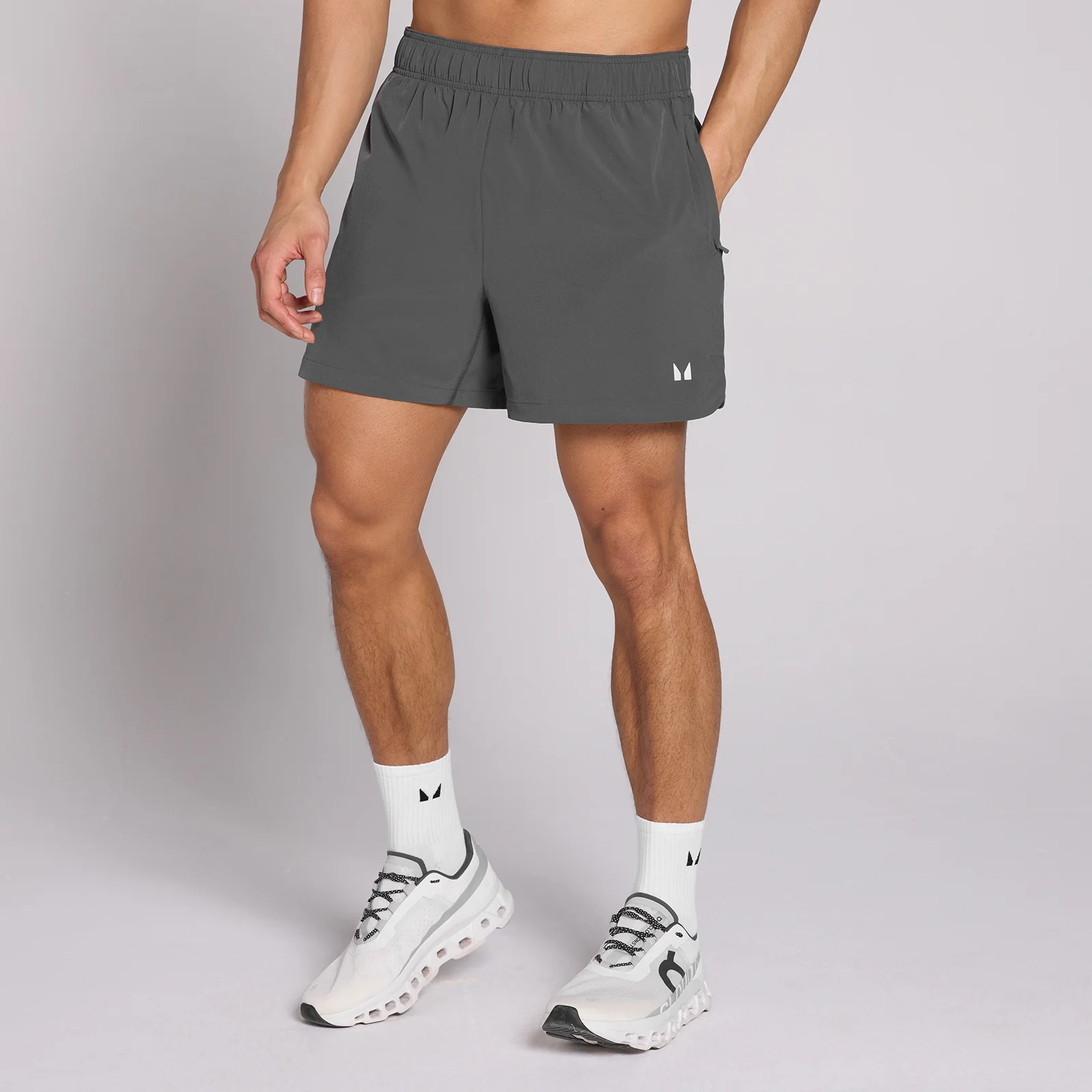 MP Men's 5" Woven Training Short - Dark Grey - L Billede 1