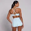 MP Dame Tempo Twist Back Sports-BH - Lyseblå