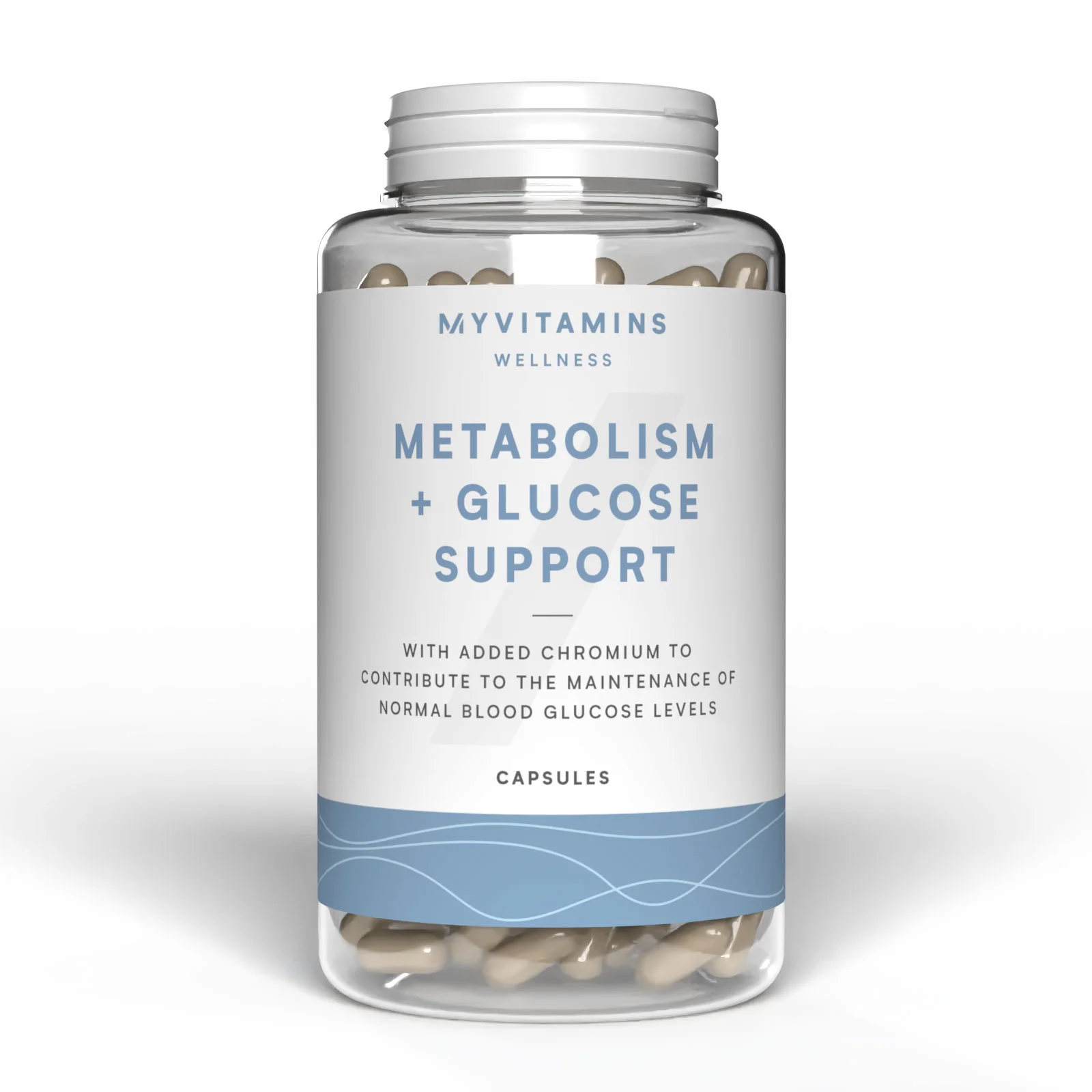 Metabolism + Glucose Support Capsules - 30CAPSULES, 30servings Billede 1
