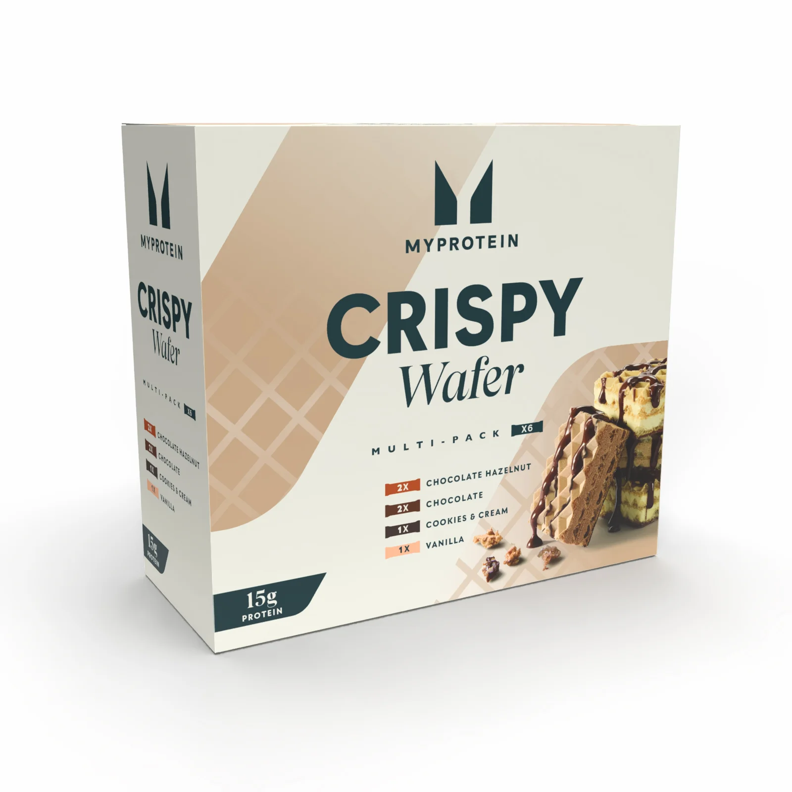 Crispy Wafer Variety Box - 6Barer - Variety Billede 1