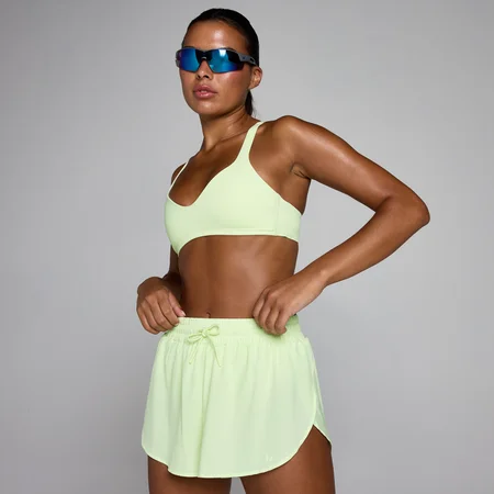 MP Dame Tempo Twist Back Sports-bh - Vasket Lime