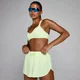 MP Dame Tempo Twist Back Sports-bh - Vasket Lime
