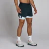 MP Hybrid 2-i-1 shorts til mænd 5" - Vasket blå