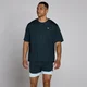 MP Hybrid oversized mesh t-shirt til mænd - Vasket blå