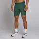 MP Hybrid half tights med lommer til mænd - Racergrøn
