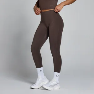 MP Dame Tempo Højtaljet Leggings - Kakao - Size L