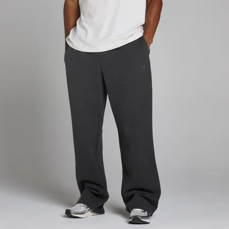 MP Oversized Loopback Straight Leg Joggingbukser til mænd - Vasket Sort