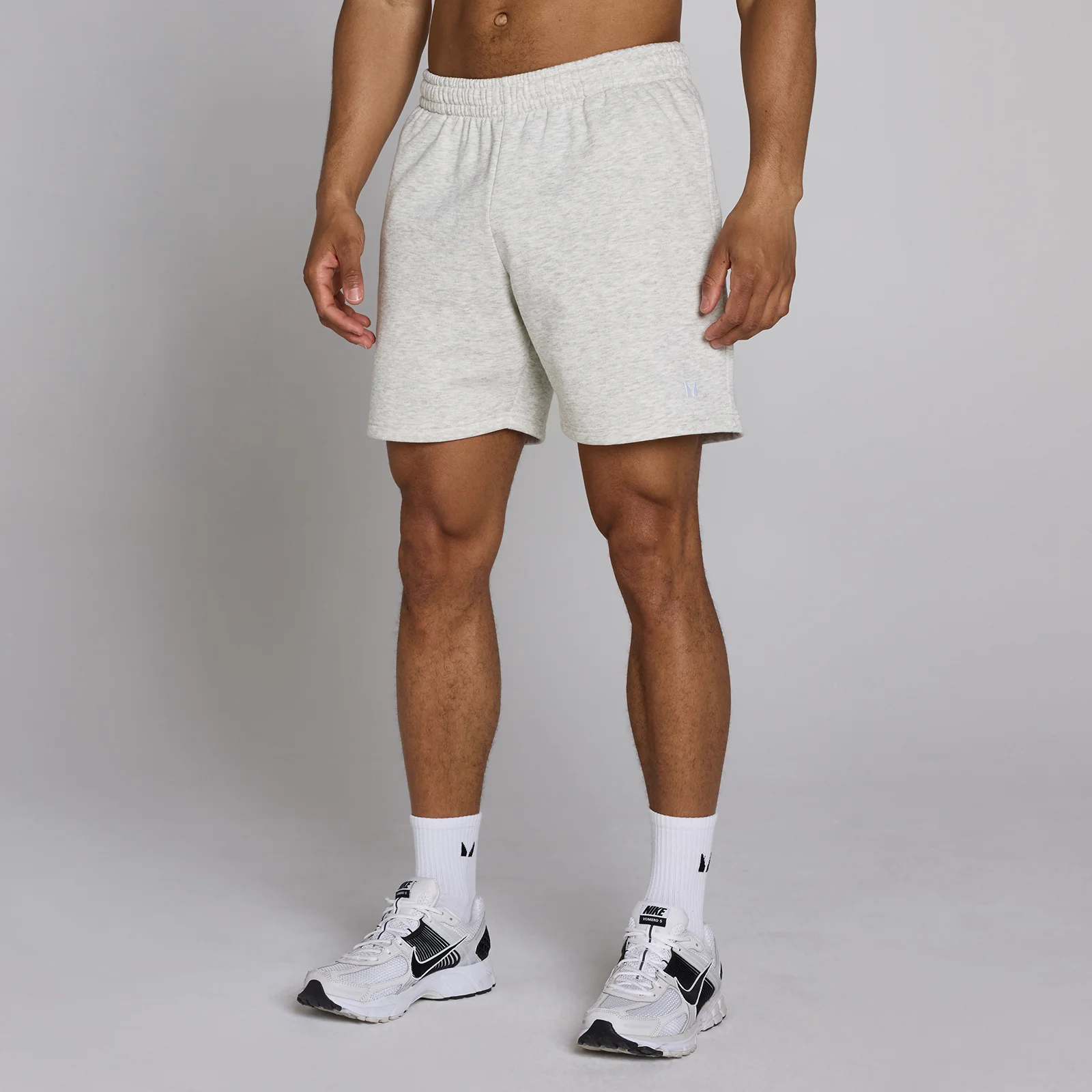 MP Men's Rest Day 7" Sweat Short - Light Grey Marl - L Billede 1