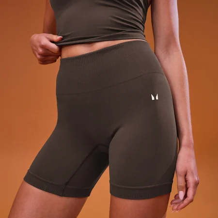 MP Women's Tempo Seamless Scrunch Shorts - Kakao
