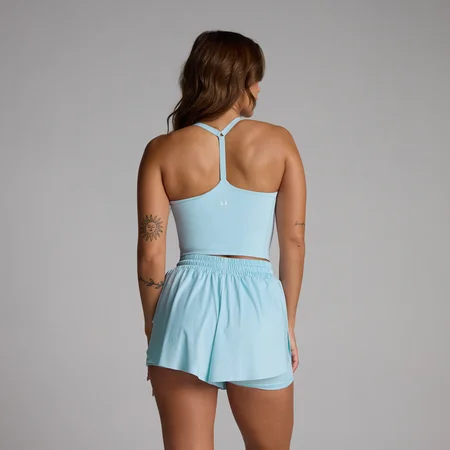 MP Women's Tempo strappy racerback vest - himmelblå
