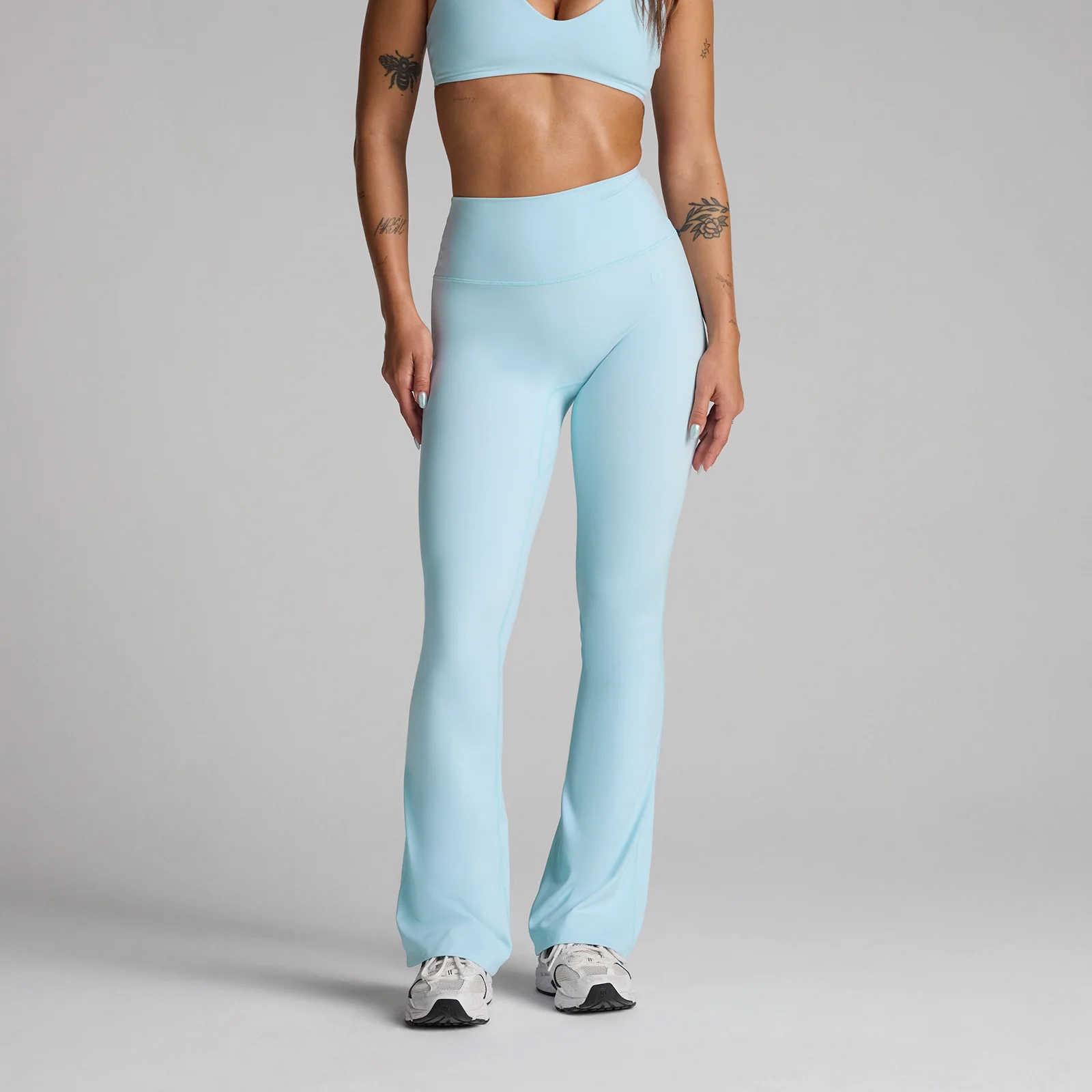 MP Women's Tempo Flared Leggings - Himmelblå - M Billede 1