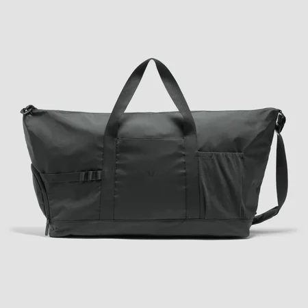 MP XL duffelbag - Vasket sort