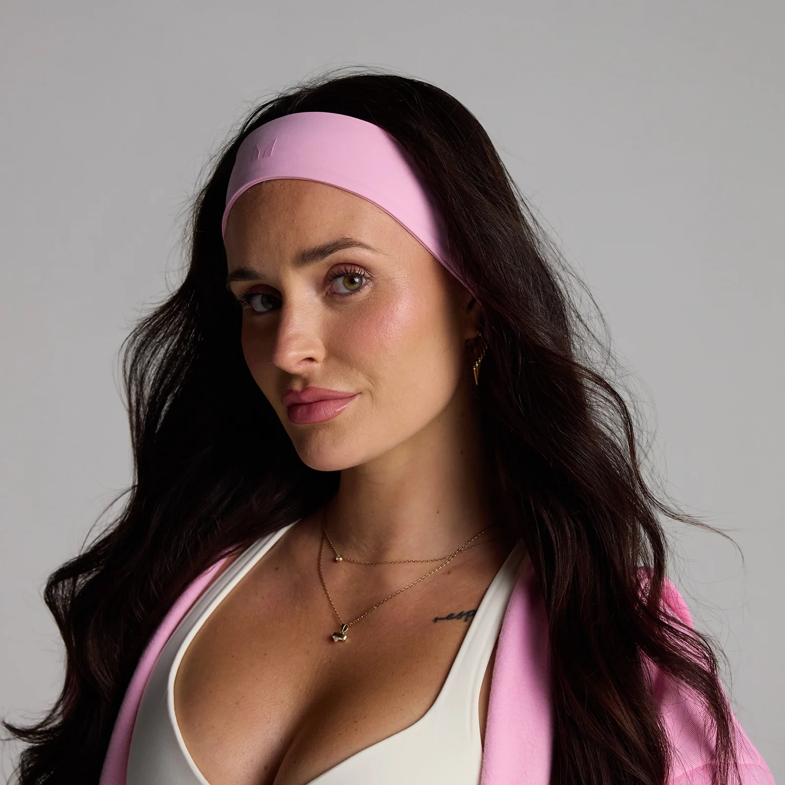 MP Tempo slim pandebånd - cosmo pink Billede 1