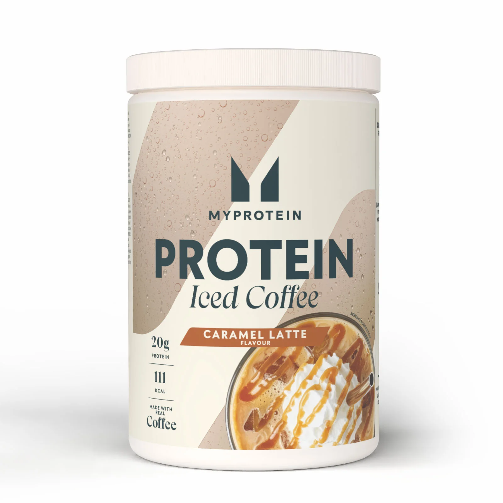 Protein Iced Coffee - 600G - 20servings - Iced Caramel Latte Billede 1