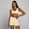 MP kvinders Velocity Contrast dobbeltlags sports-bh - Buttercream