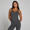 MP Women's Tempo Ultra sømløs langline-vest - Robust grå