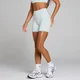 MP Women's Tempo Ultra sømløse cykelshorts - Blå aura
