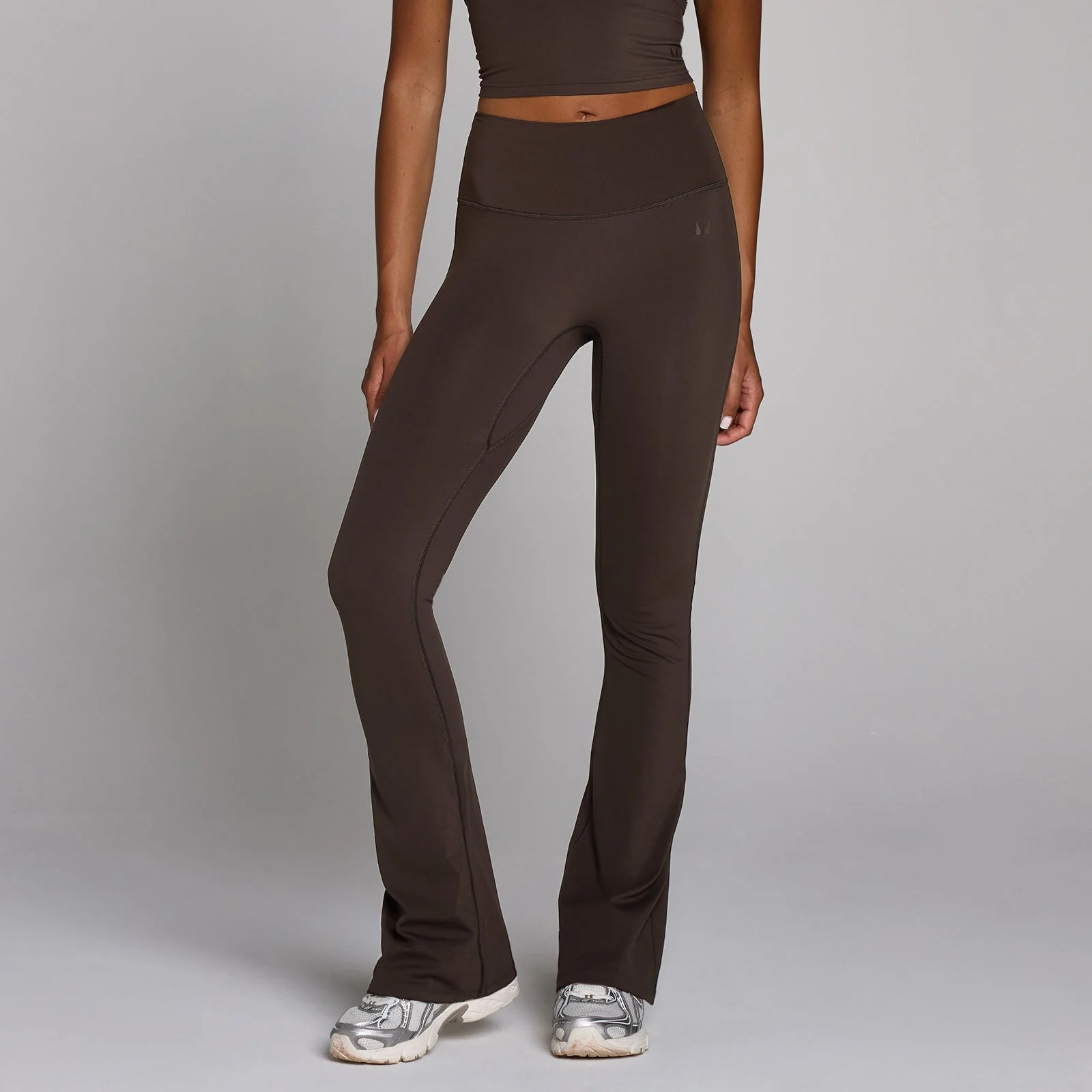 MP Women's Tempo tall flared leggings - kakao - XXL Billede 1