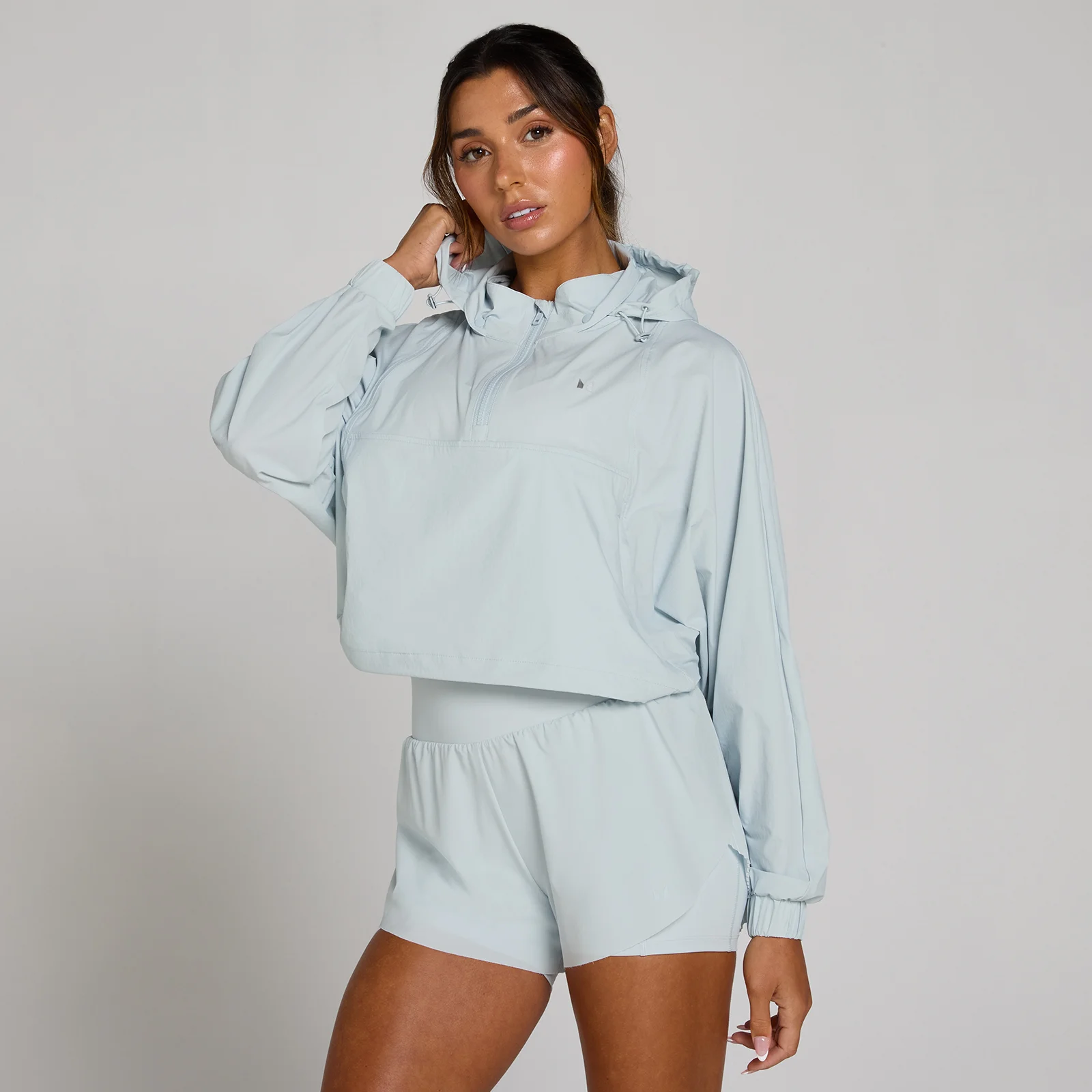 MP Dame Tempo Ultra 1/4 Lynlås Vævet Jakke - Blue Aura - XS Billede 1