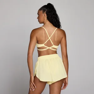 MP Women's Tempo Adjustable Strappy Back Sports Bra - Smørcreme - Size XS