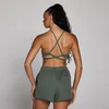 MP Dame Tempo justerbar sports-bh med stropper - Cloudy Green