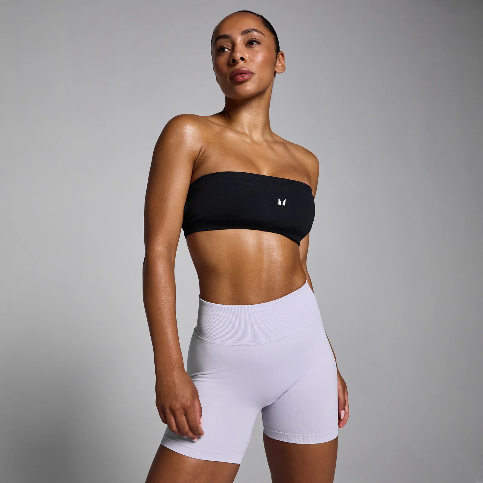 MP Lift bandeau sports-bh til kvinder - Sort - S Billede 1