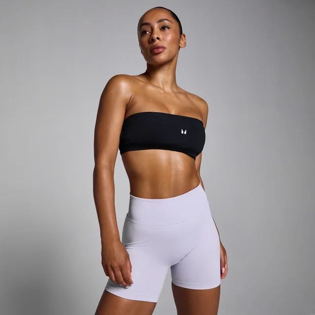 MP Lift bandeau sports-bh til kvinder - Sort
