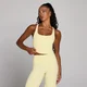 MP Dame Tempo vest med stropper og racerback - Buttercream