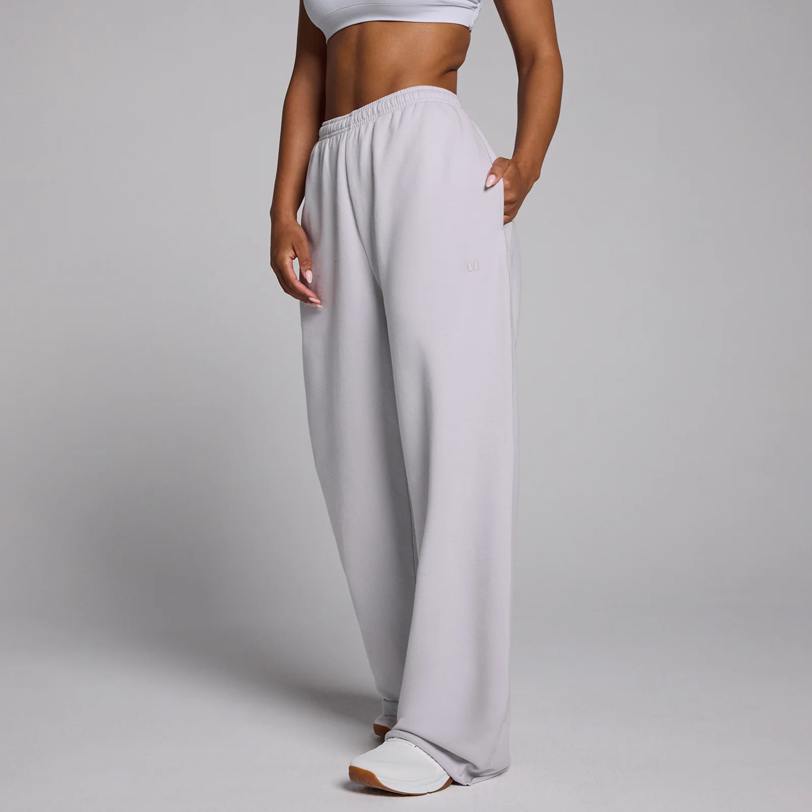 MP Women's Lifestyle joggingbukser med lige ben - Kridt støv - XS Billede 1