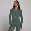 MP Dame Tempo kort jakke - Cloudy Green