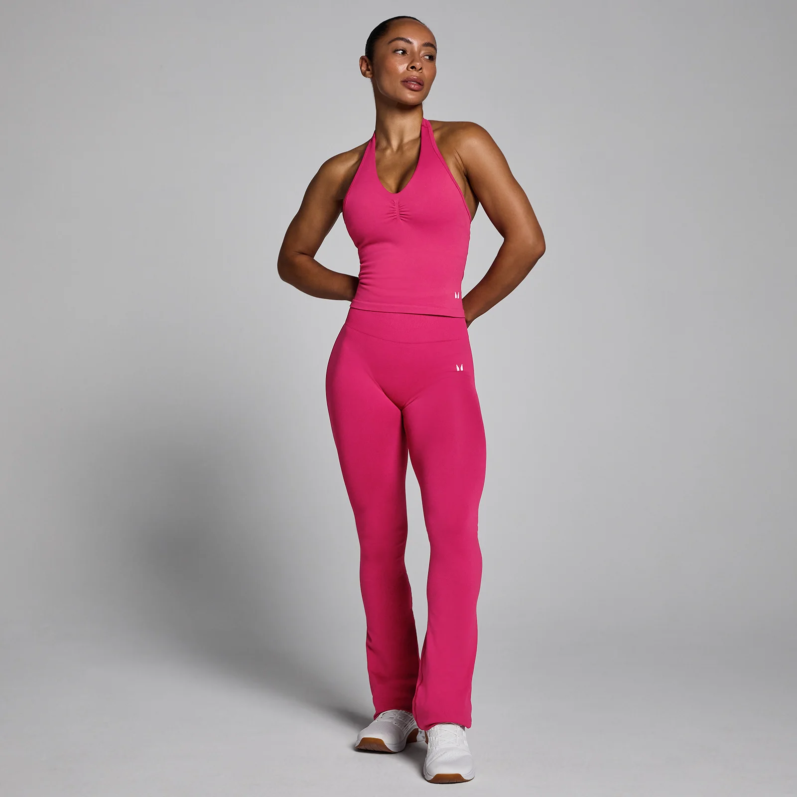 MP Dame Tempo sømløs haltertop - Bold Berry - M Billede 3