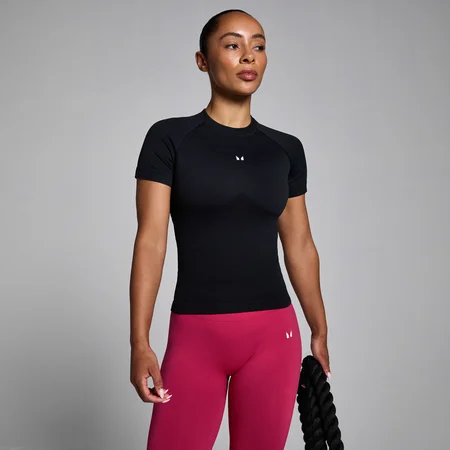 MP Women's Lift Seamless Body Fit T-shirt - Sort