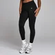 MP Women's Seamless Invisible Scrunch leggings - Vasket sort