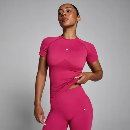 MP Women's Lift Seamless Body Fit T-shirt - Bold Berry