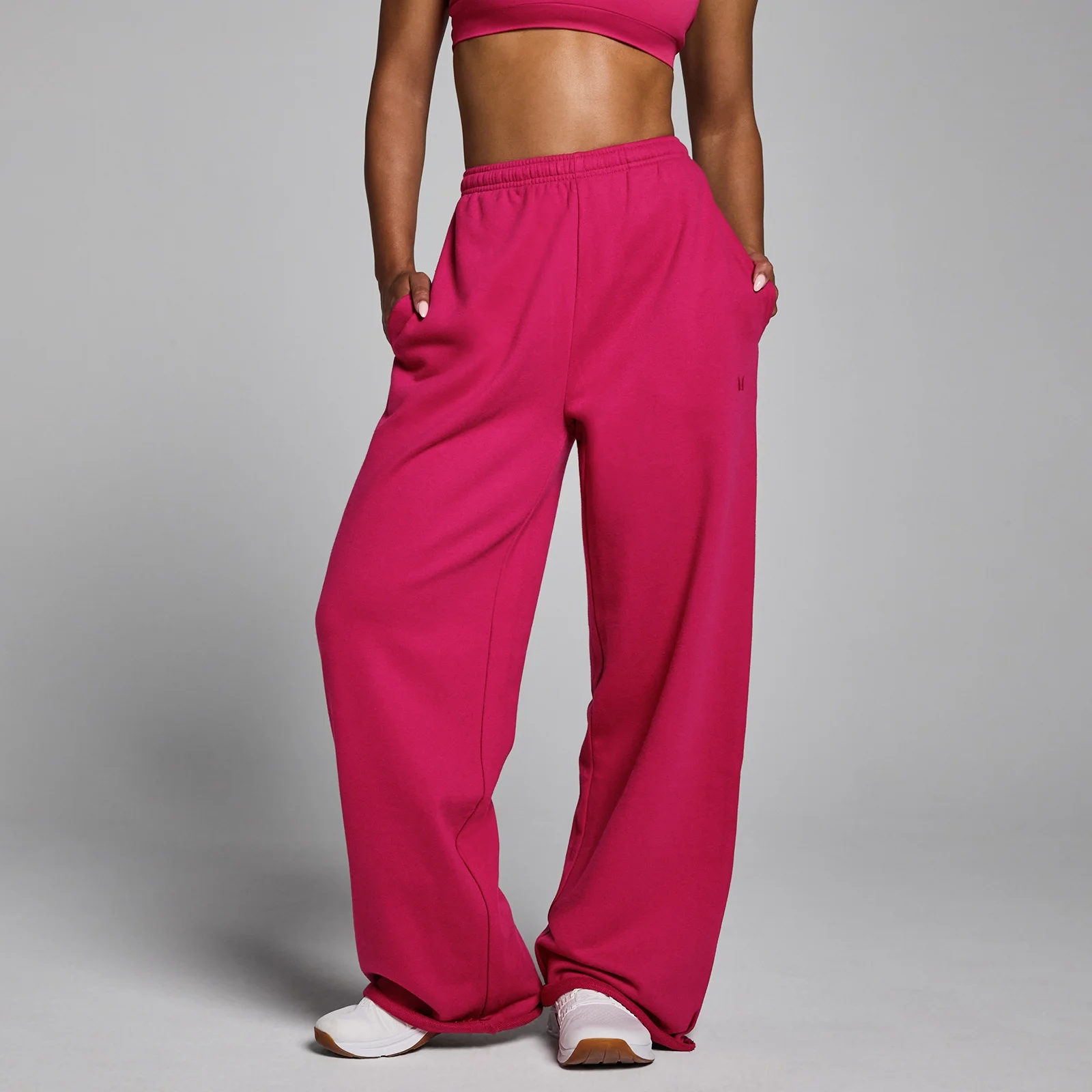 MP Women's Lifestyle joggingbukser med lige ben - Bold Berry - S Billede 1