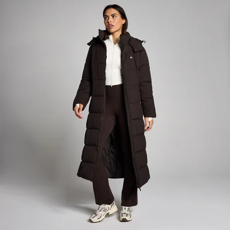 MP Women's Maxi Padded Puffer Jacket - Kakao