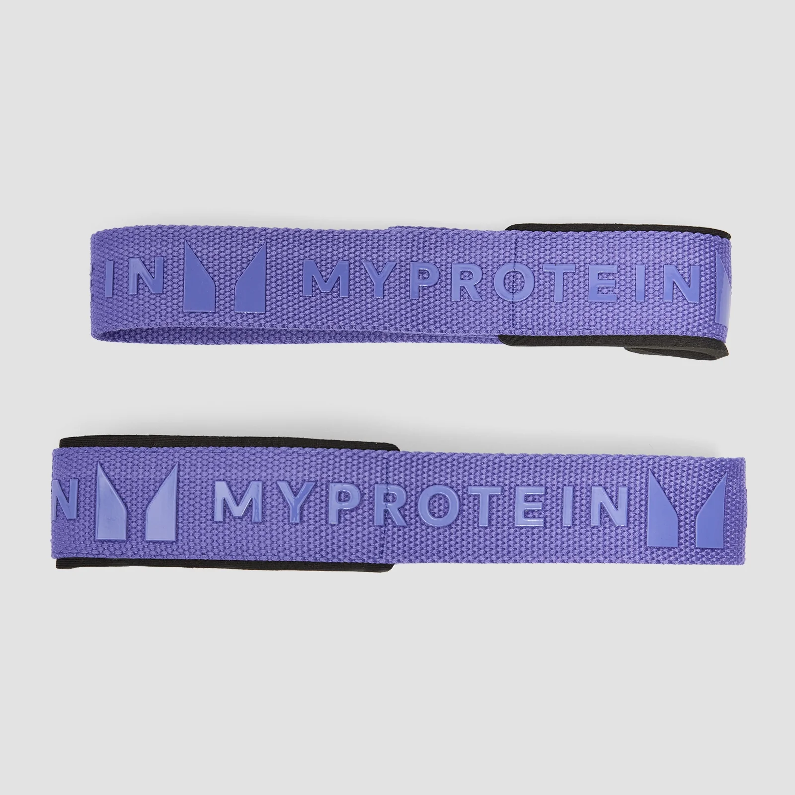 Myprotein løftestropper med silikone-greb i taske - Power Indigo Billede 1