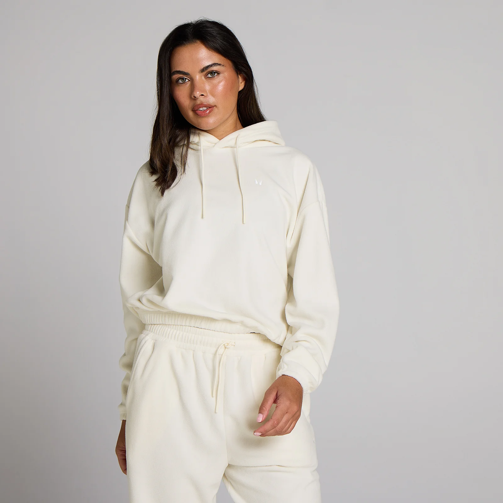 MP fleece-hættetrøje til kvinder - Pearl - XS Billede 1