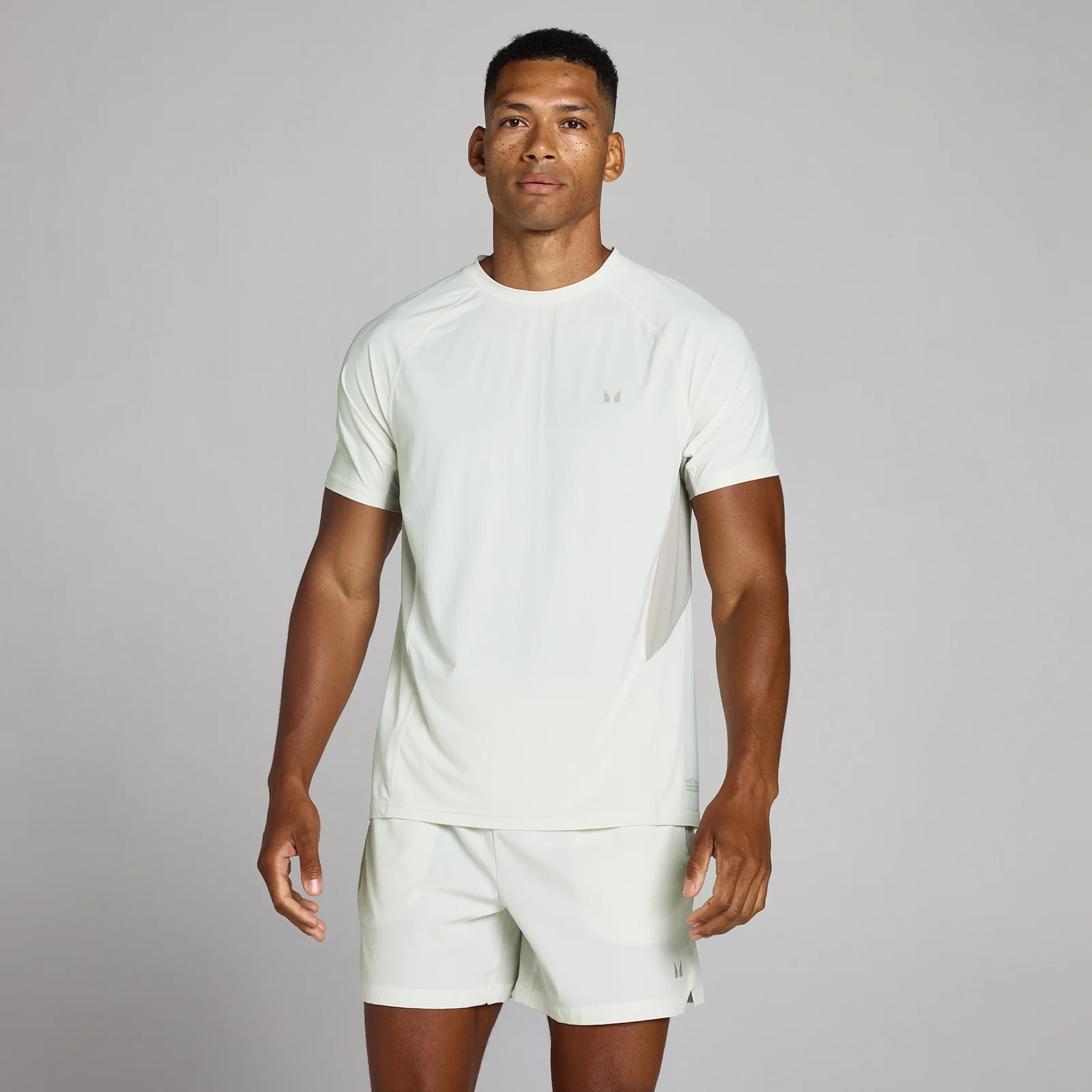 MP Men's Training Ultra Mesh T-Shirt - Digital White - XS Billede 1