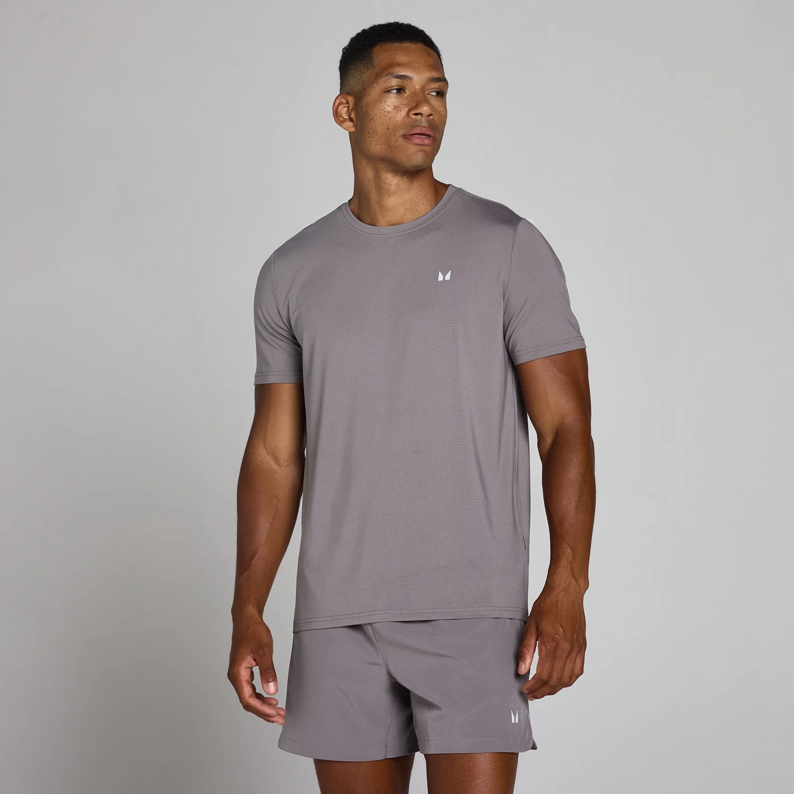 MP Men's Training Grid T-Shirt - Graphite - M Billede 1