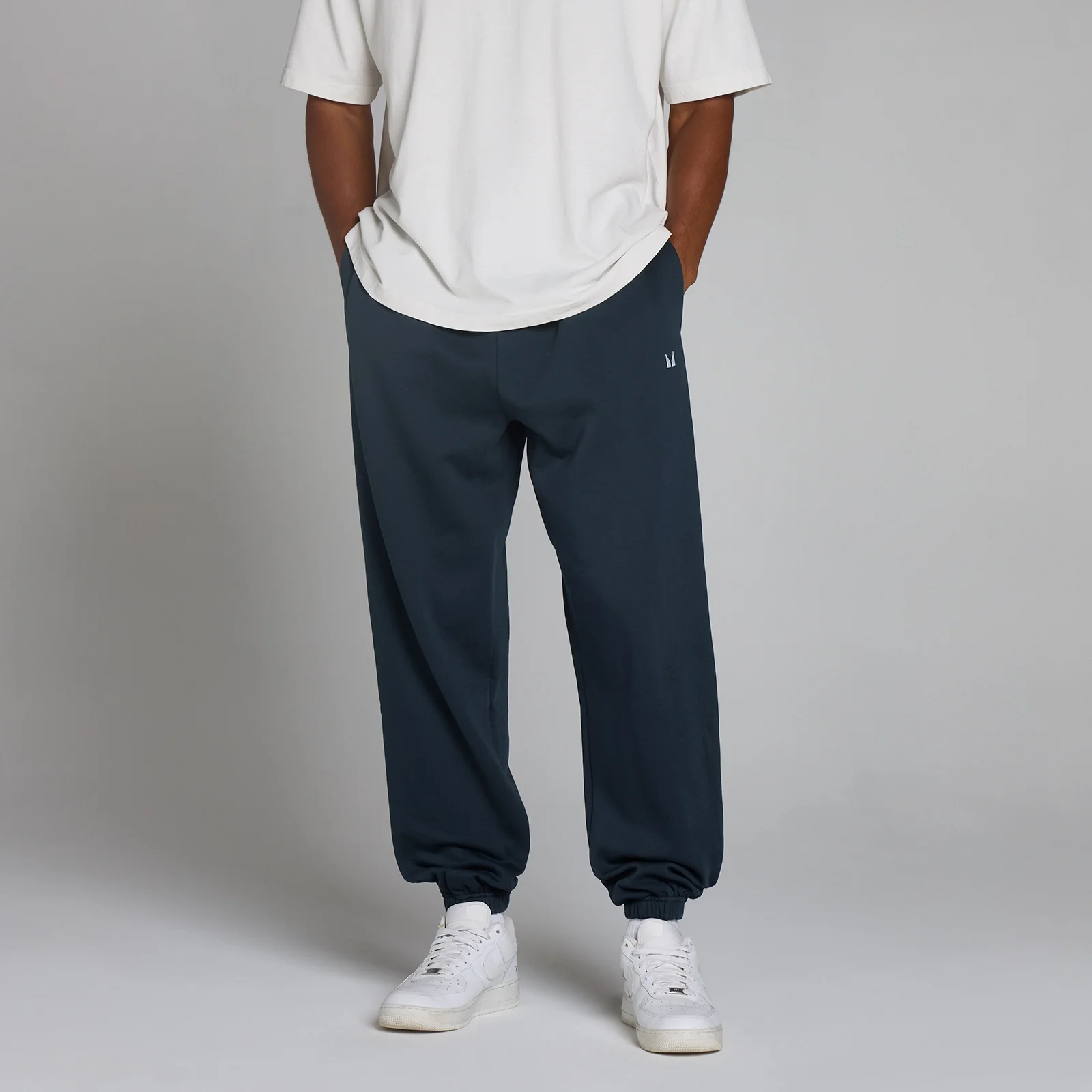 MP Rest Day oversized joggingbukser til mænd - Mørk marineblå - M Billede 1