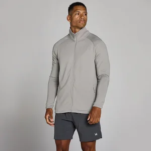 MP Men's Training Ultra Gridded Zip Through - Chalk Grey - Size XS