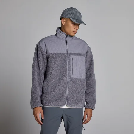 MP Borg fleece til mænd - Mørk Heather