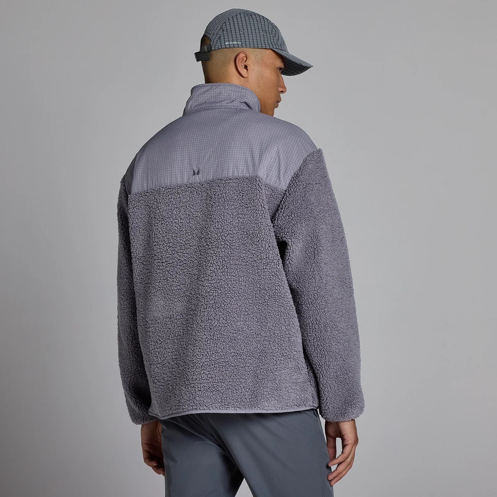 MP Borg fleece til mænd - Mørk Heather - XS Billede 2