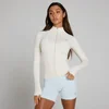 MP Tempo Ultra Seamless Full Zip Jakke til kvinder - Mist/Sølv