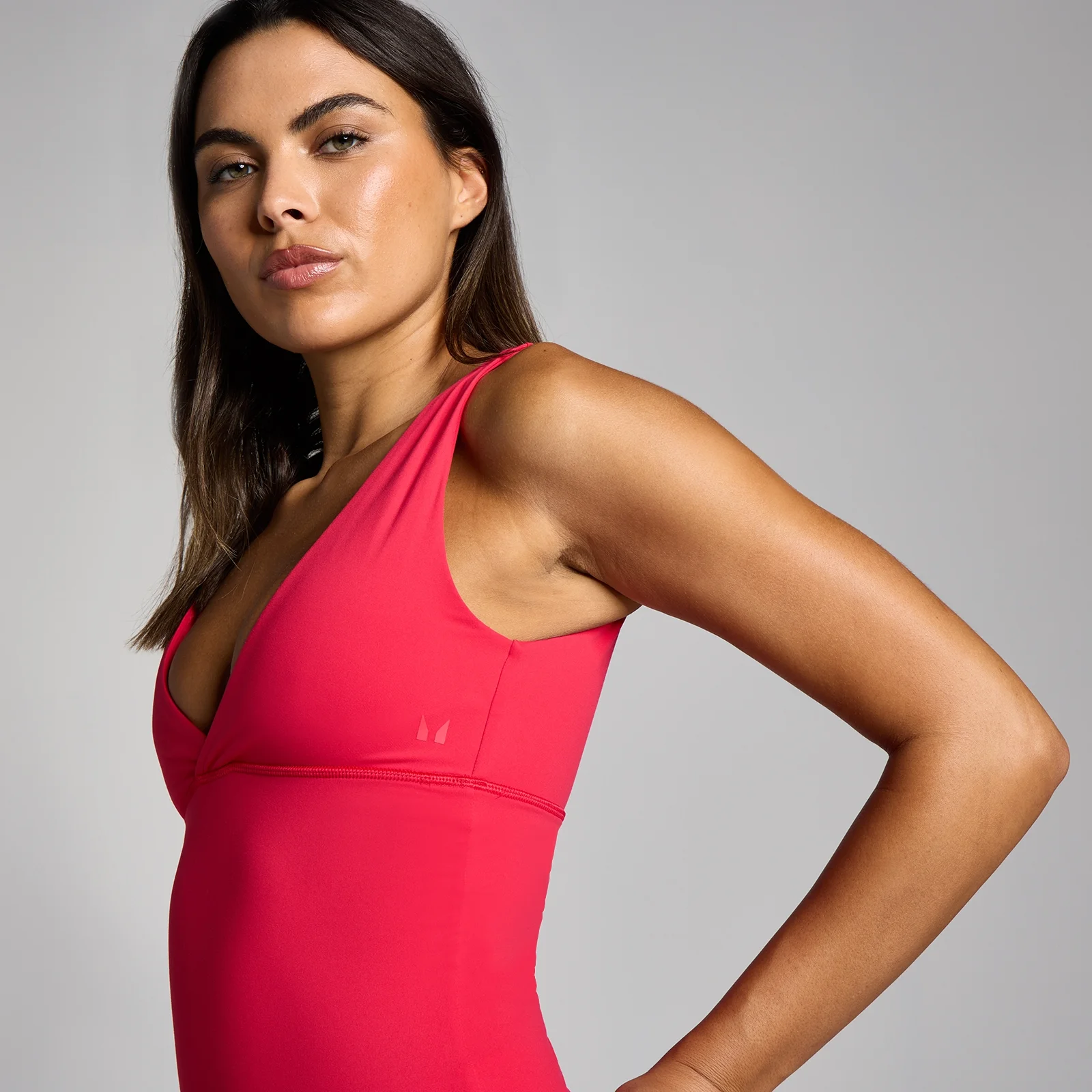 MP Dame Tempo Triangle Top - Chilli - M Billede 4